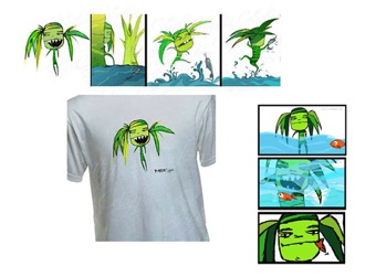 Jungle Girl, from “The Angry Pixie Chronicles". Character for T-Shirt. and STB. Personal project. Jungle Girl, from “The Angry Pixie Chronicles". Character for T-Shirt. and STB. Personal project.