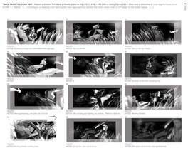 Boards and Key Visuals for "Back From the Dead Red". Feature 2D animation film about a female pirate set in 1750. Boards and Key Visuals for "Back From the Dead Red". Feature 2D animation film about a female pirate set in 1750.