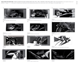 Boards and Key Visuals for "Back From the Dead Red". Feature 2D animation film about a female pirate set in 1750. Boards and Key Visuals for "Back From the Dead Red". Feature 2D animation film about a female pirate set in 1750.