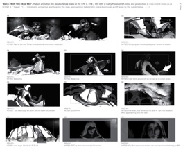 Boards and Key Visuals for "Back From the Dead Red". Feature 2D animation film about a female pirate set in 1750. Boards and Key Visuals for "Back From the Dead Red". Feature 2D animation film about a female pirate set in 1750.