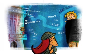 "The Tale of the Missing Blanket", an eccentric auntie and her niece having fantastic adventures all around the world.