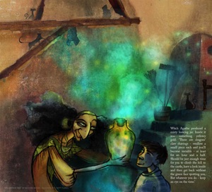 "The Dragon Tree" Fantasy novel by Richard Waters. Spread illustration. "The Dragon Tree" Fantasy novel by Richard Waters. Spread illustration.